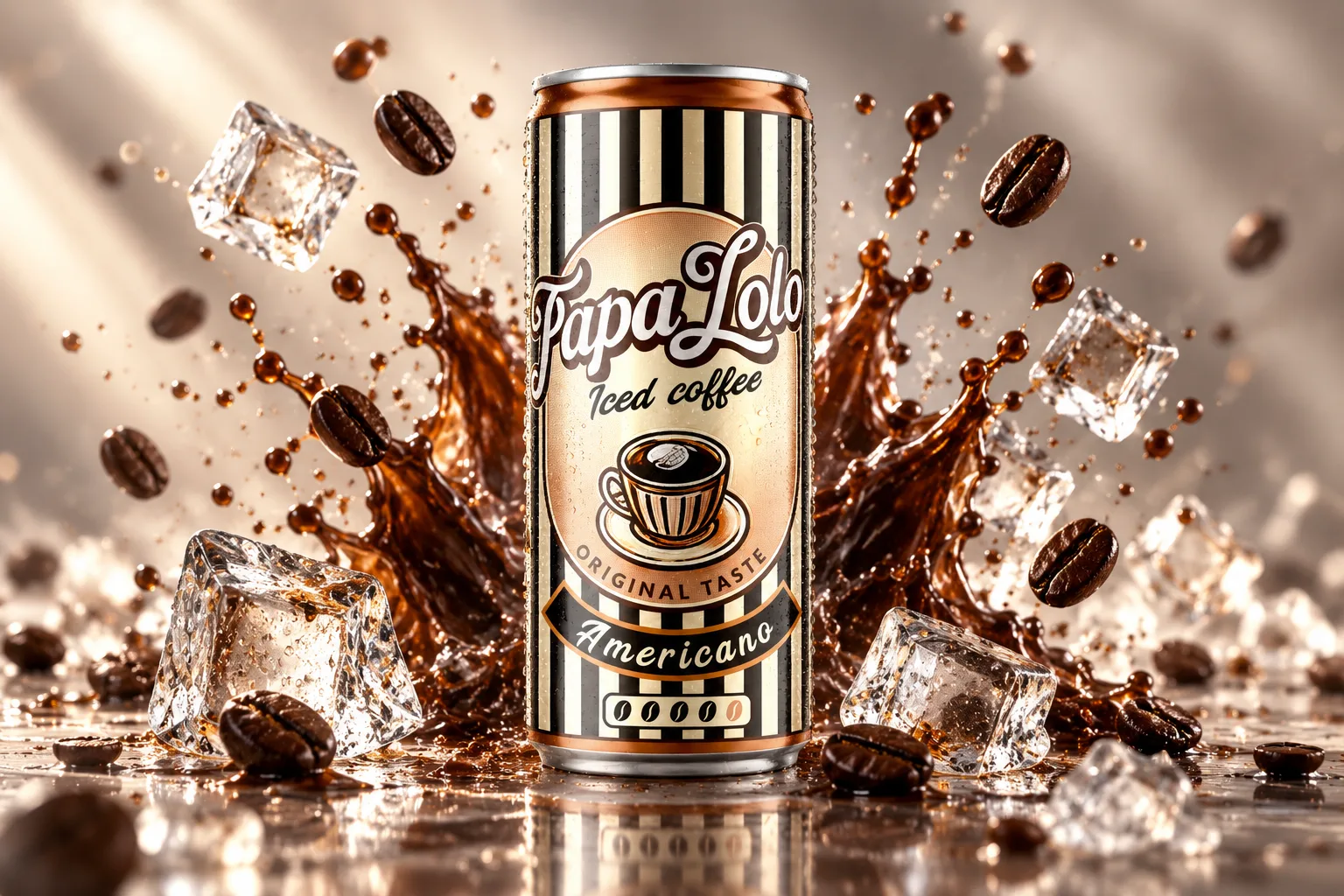 Papa Lolo Iced Coffee Americano