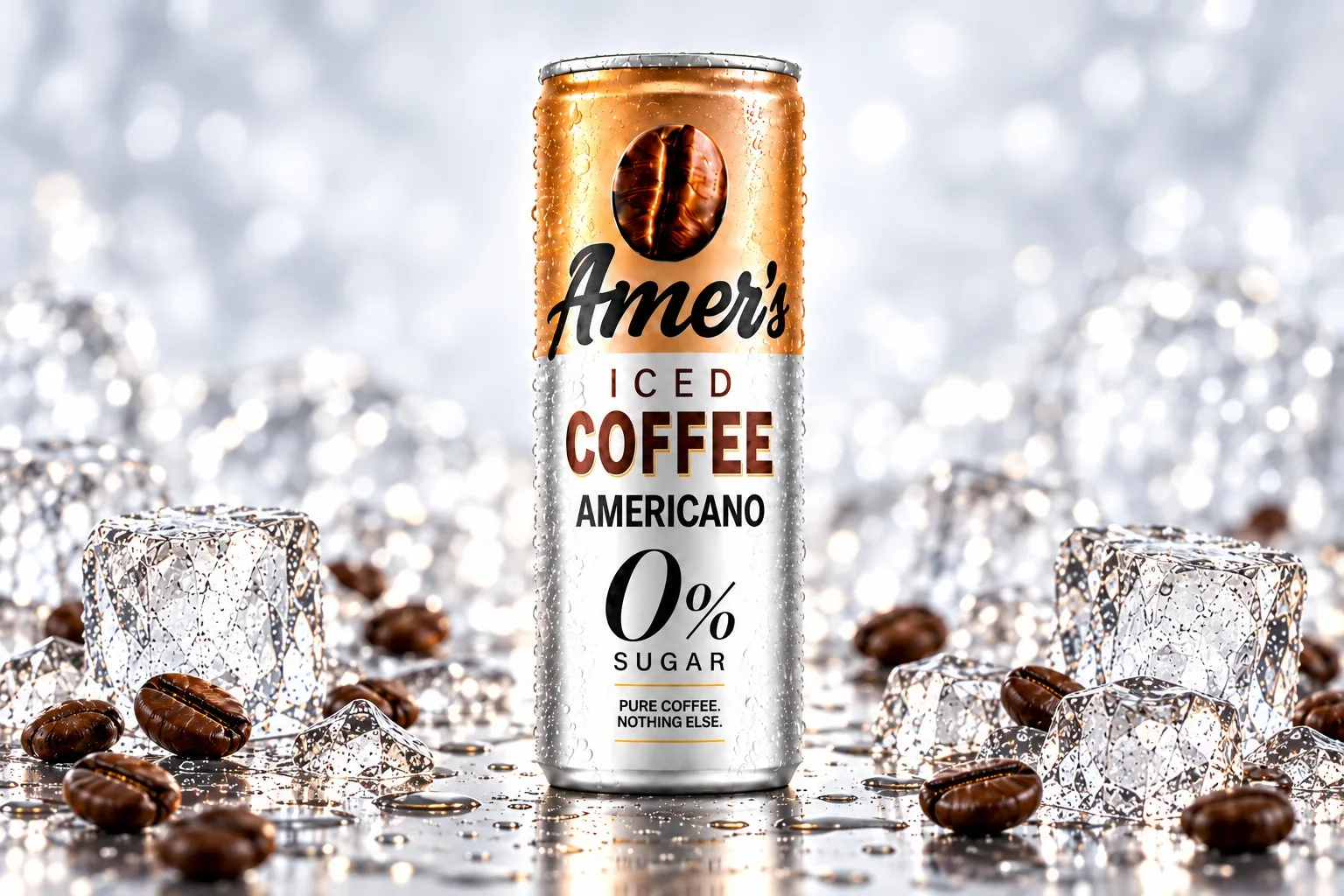 Amer's Iced Coffee Americano 0% Sugar